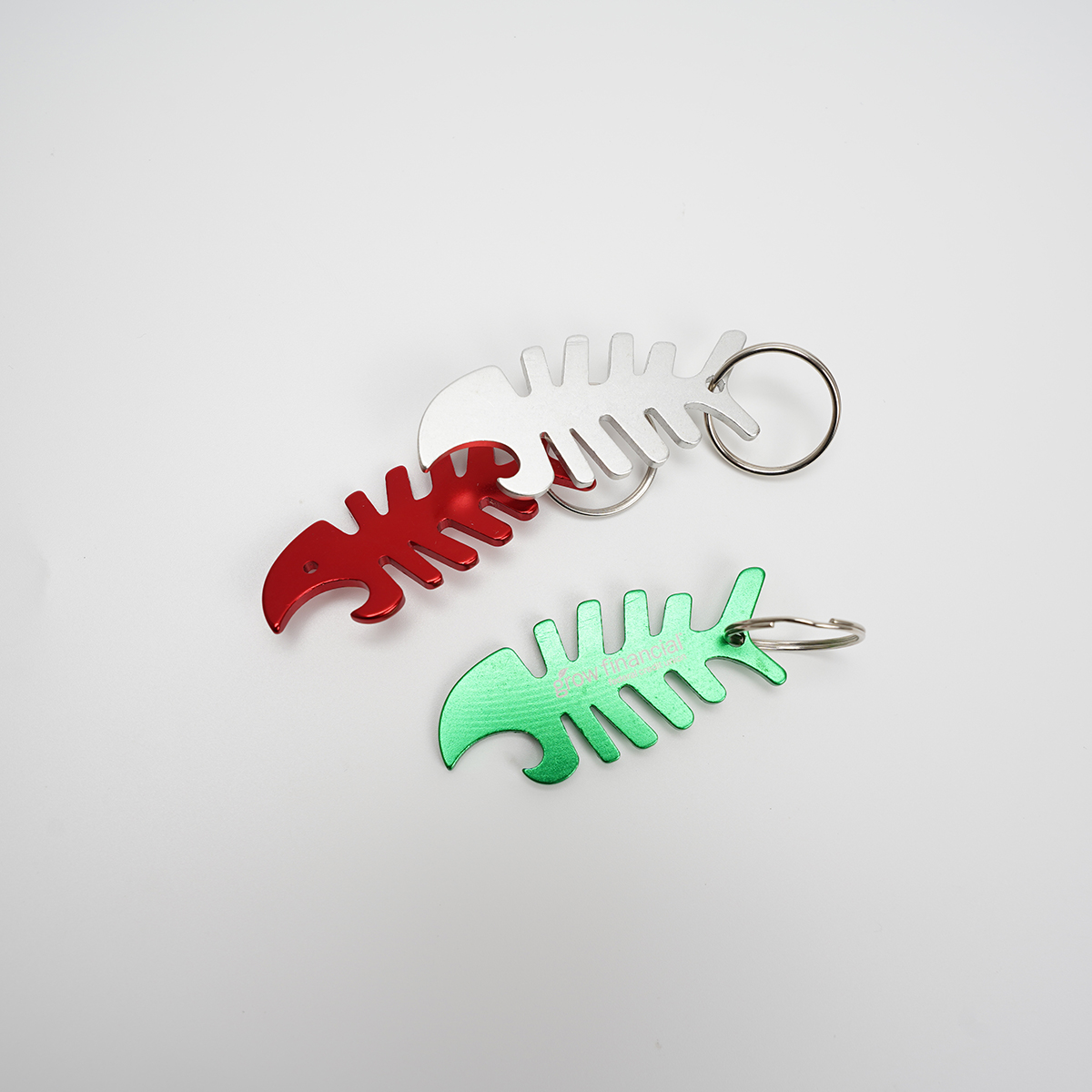 Promotional Fish Bone Keychain3