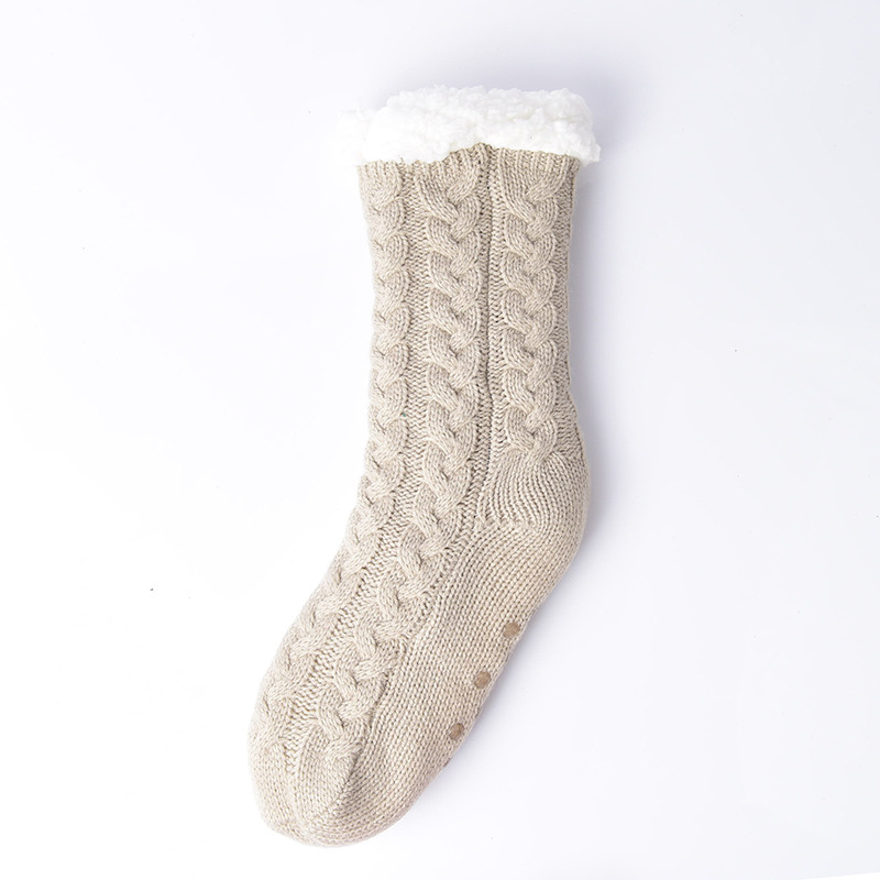 Thick Non-Slip Slipper Fleece Socks3