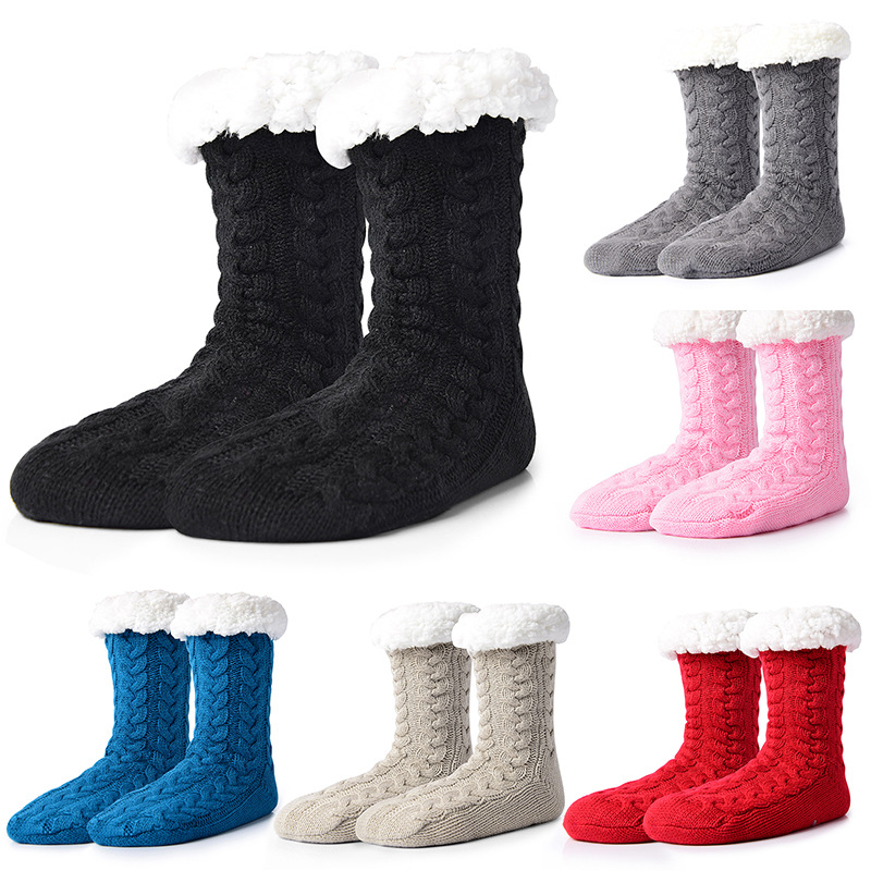 Thick Non-Slip Slipper Fleece Socks
