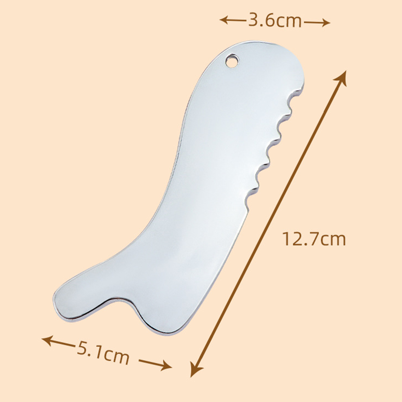 Stainless Steel Gua Sha Metal Scraper2