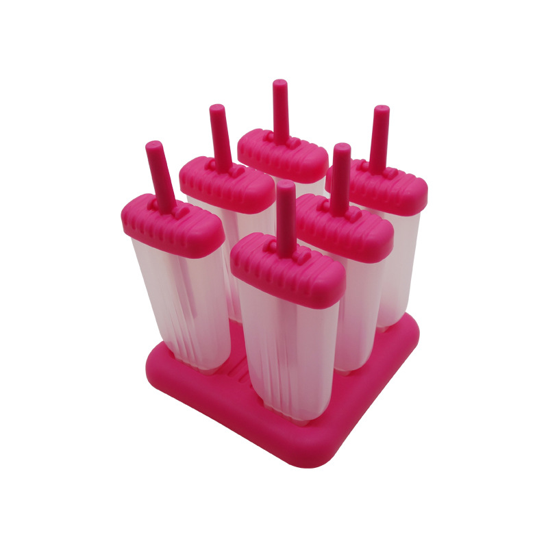 Promotional Reusable 6 Pack Popsicle Mold2