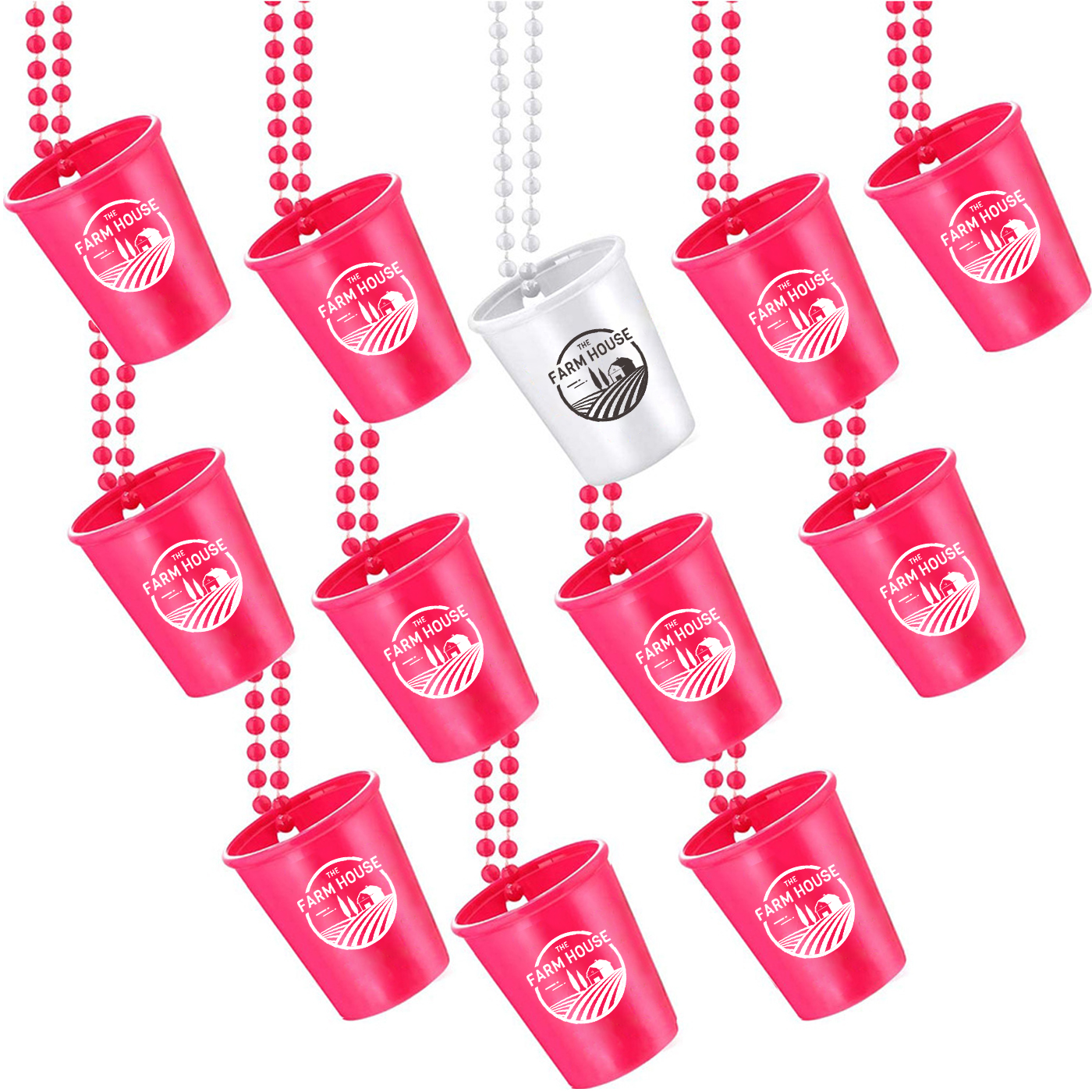 Shot Glasses Cups Birthday Necklace 2