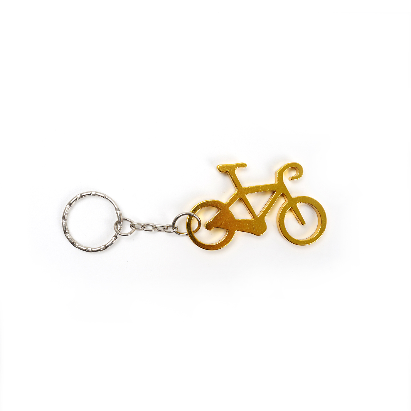 Promotional Bicycle Bottle Opener Keychain