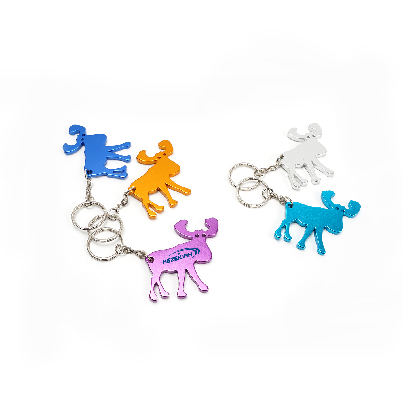 Personalized Elk Bottle Opener Keychain1