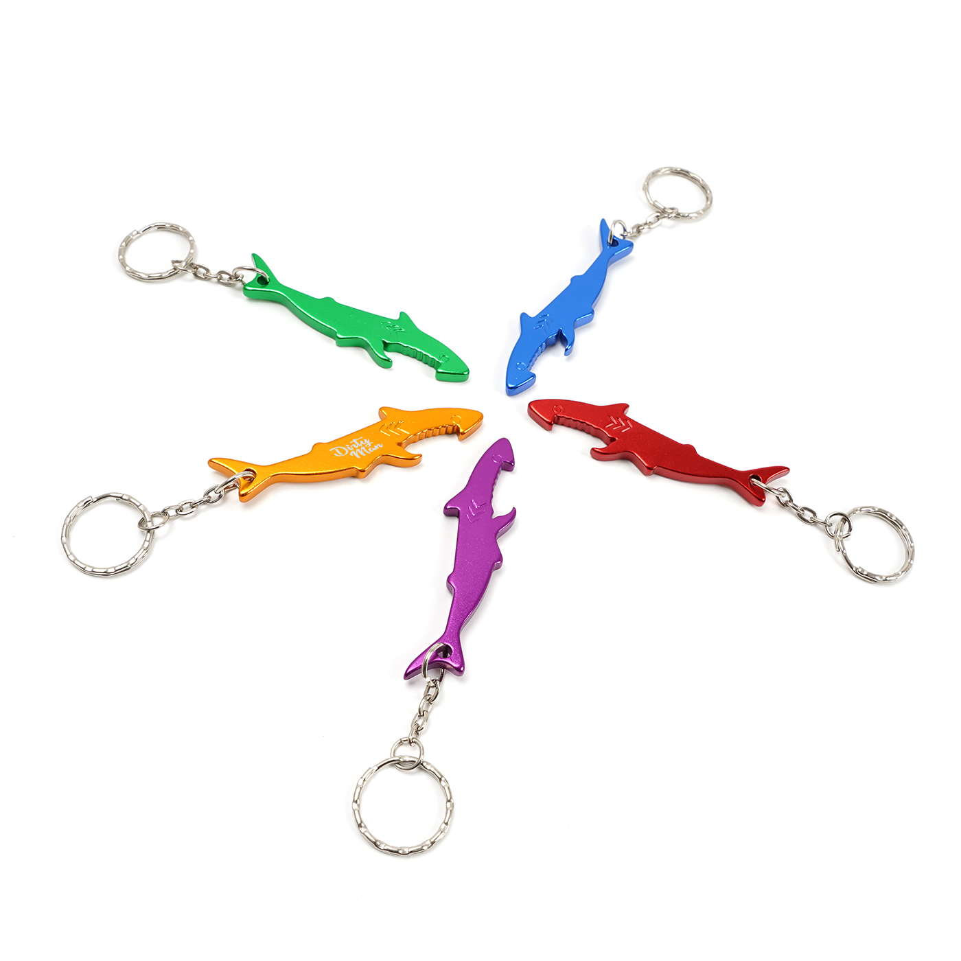 Personalized Shark Bottle Opener Keychain1