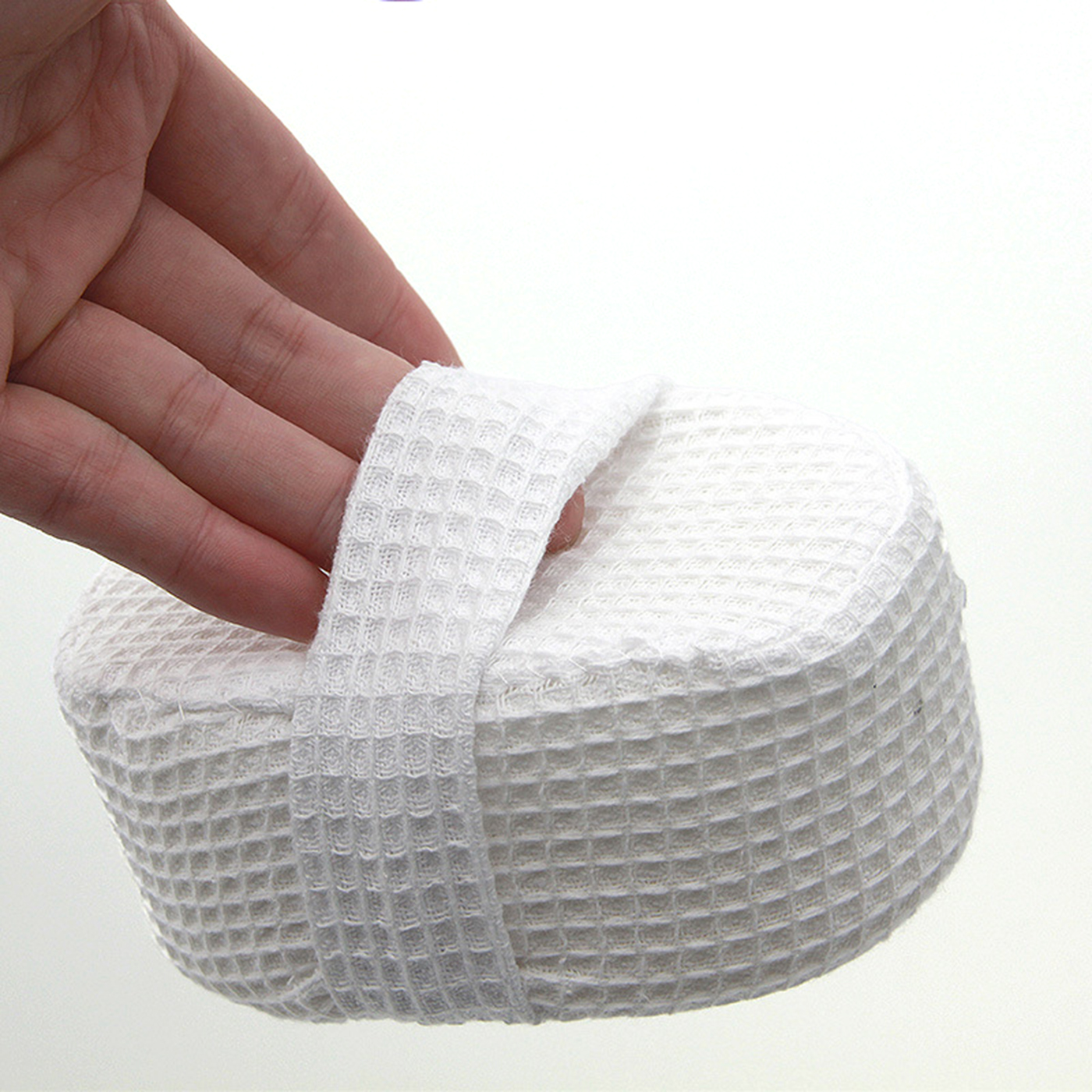 Promotional Loofah Puff Sponge Shower Pad1