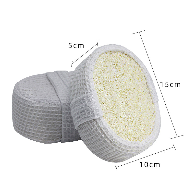 Promotional Loofah Puff Sponge Shower Pad2