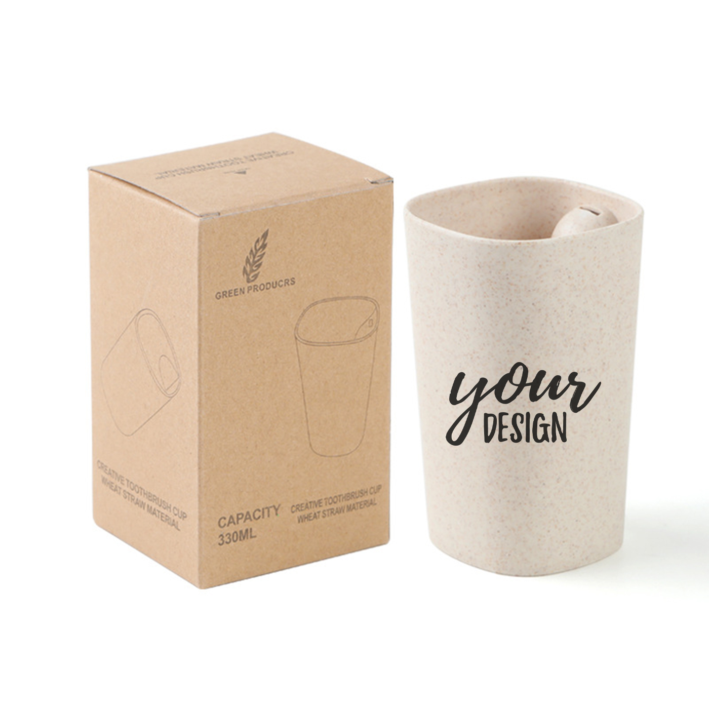 Bathroom Tooth-Brushing Cup1