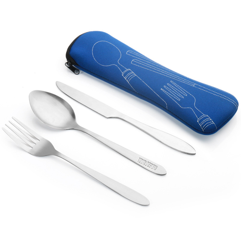 Cutlery Set With Portable Pouch Case1