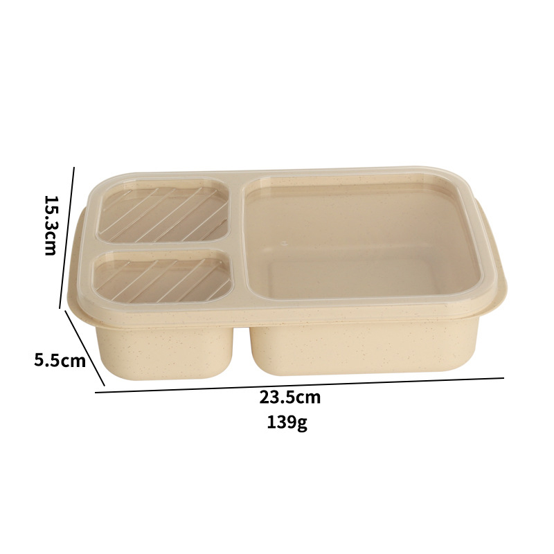 3 Compartments Lunchable Containers2