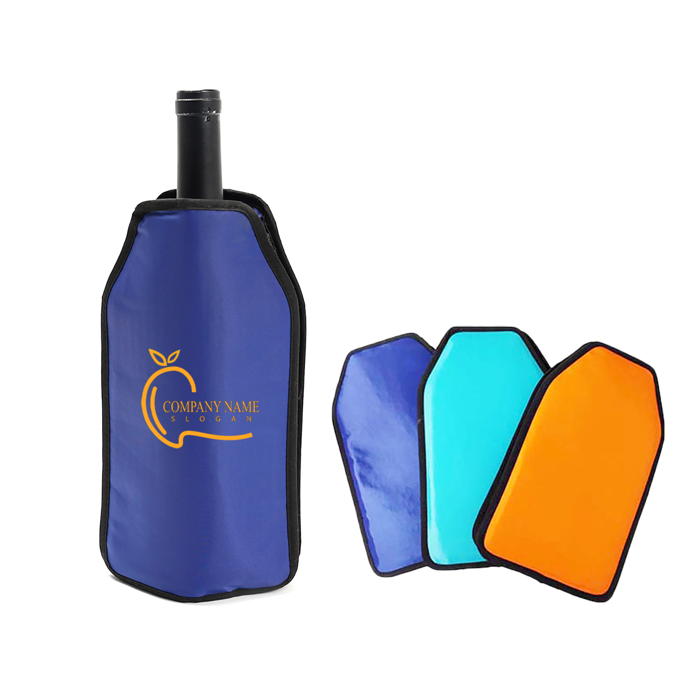 Gel Wine Bottle Cooler Wrap Ice Pack