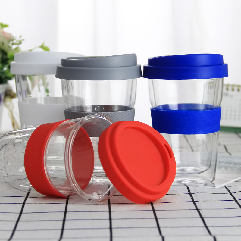 Double Wall Reusable Glass Travel Mug2