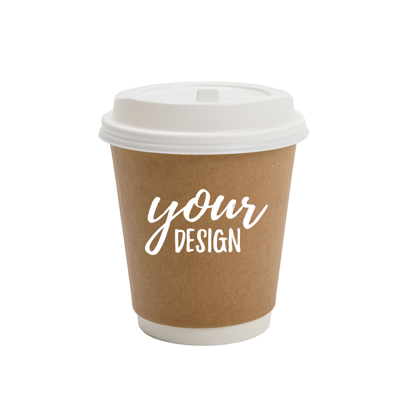 Promotional Portable Kraft Paper Coffee Cup1