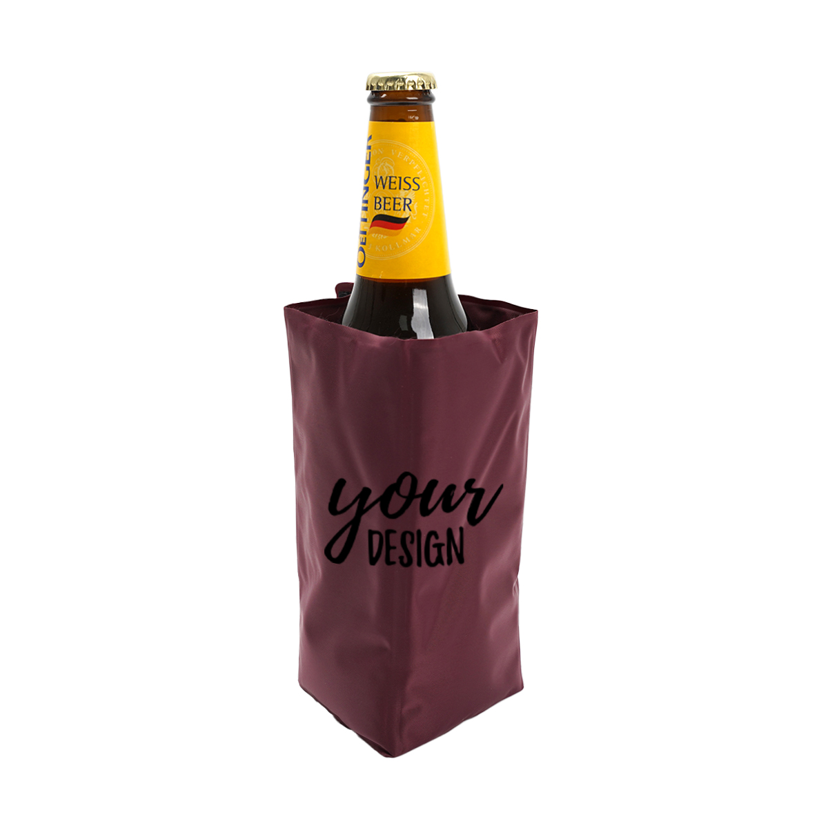 Personalized Gel Wine Cooler Sleeve