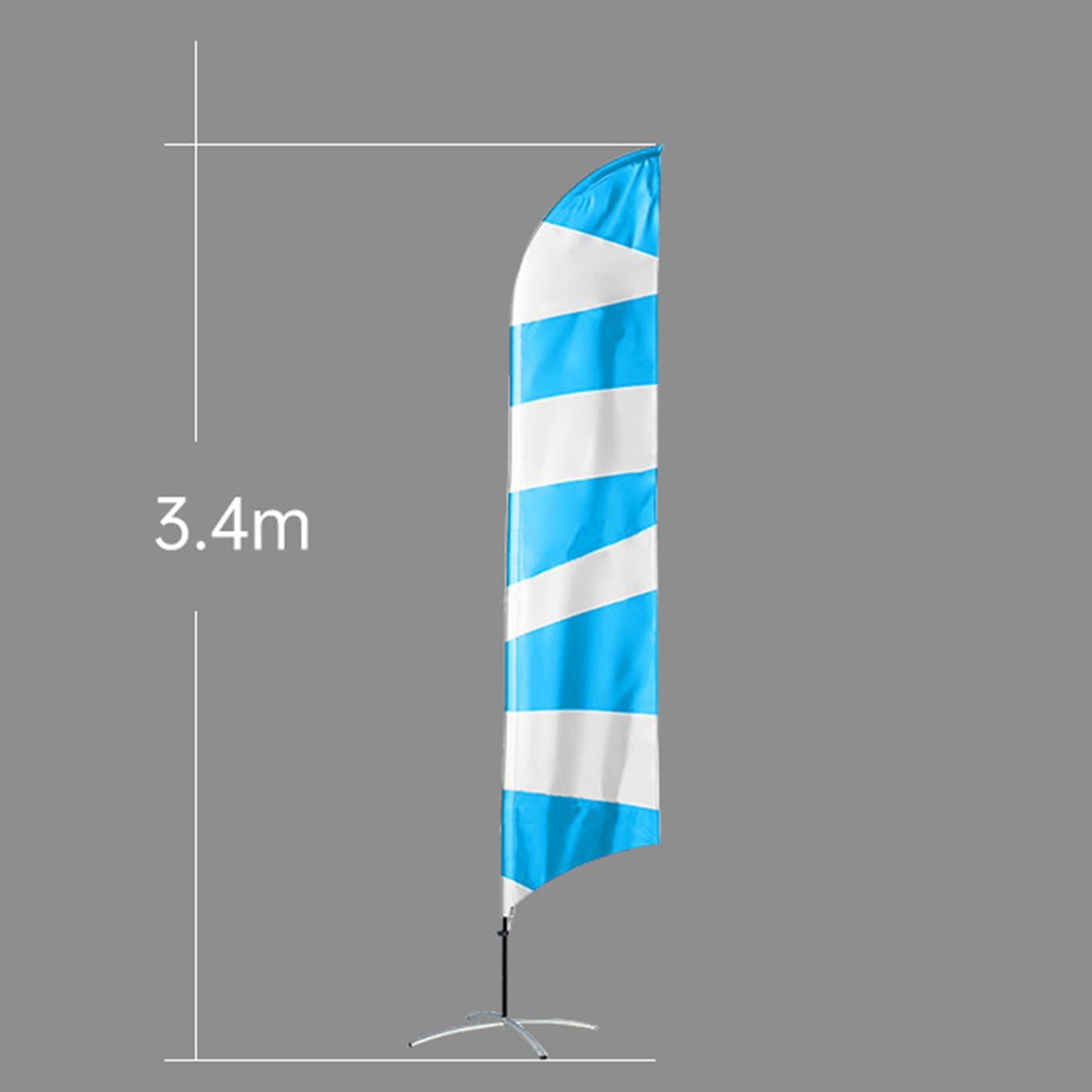 Custom Wing Blade Feather Beach Flag2