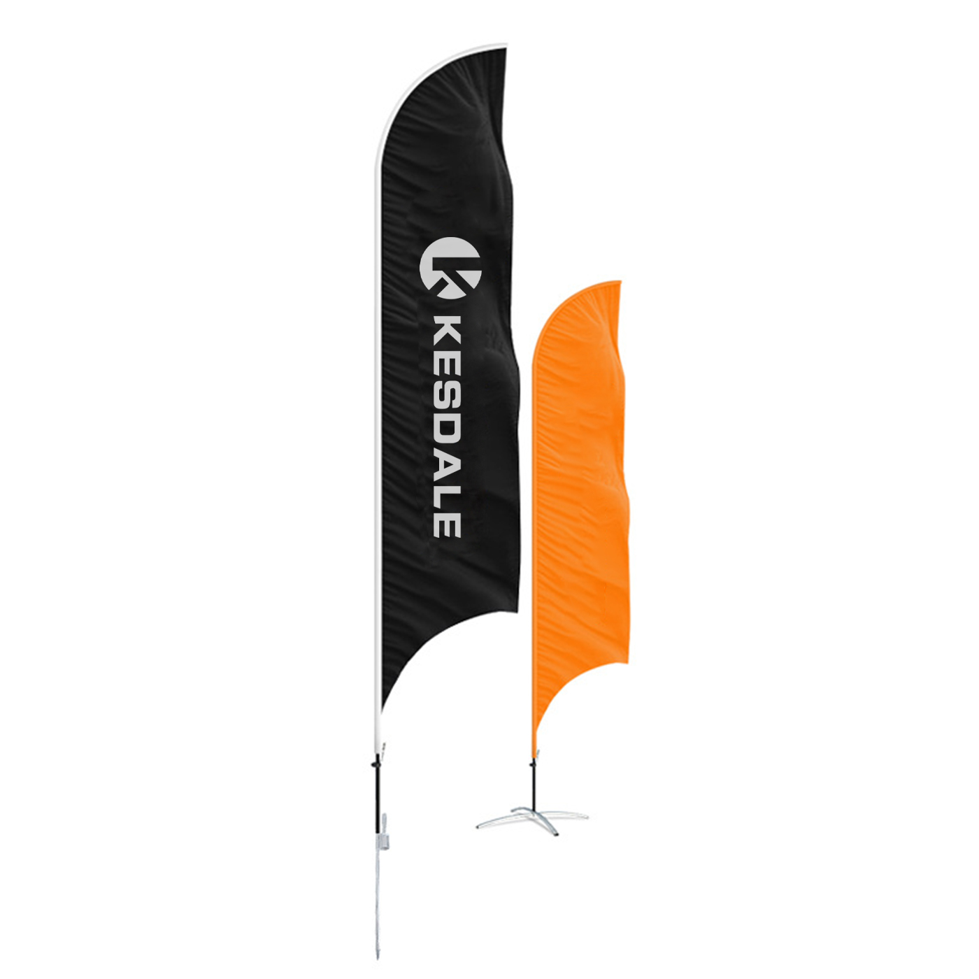 Custom Wing Blade Feather Beach Flag