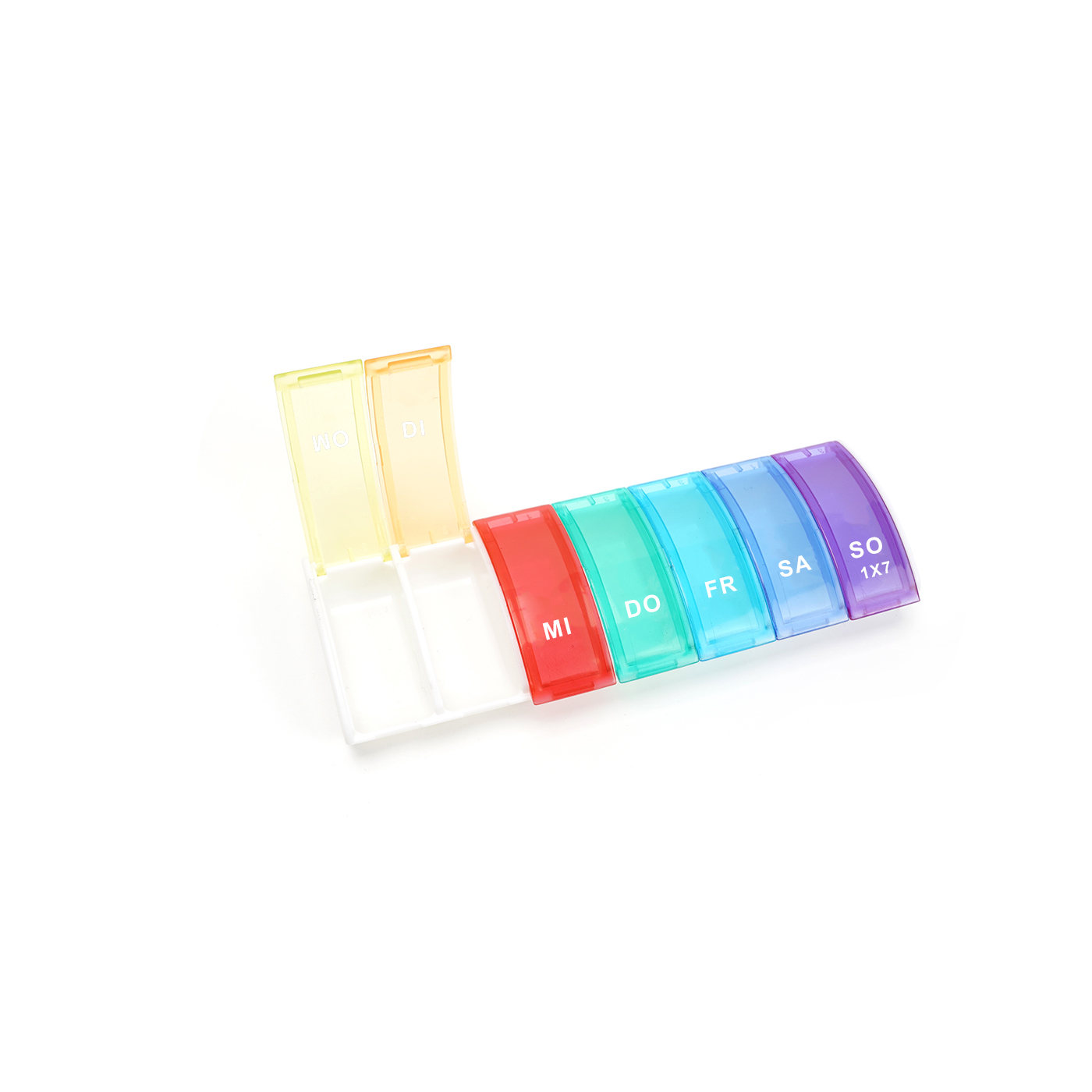Travel Weekly Pill Organizer 