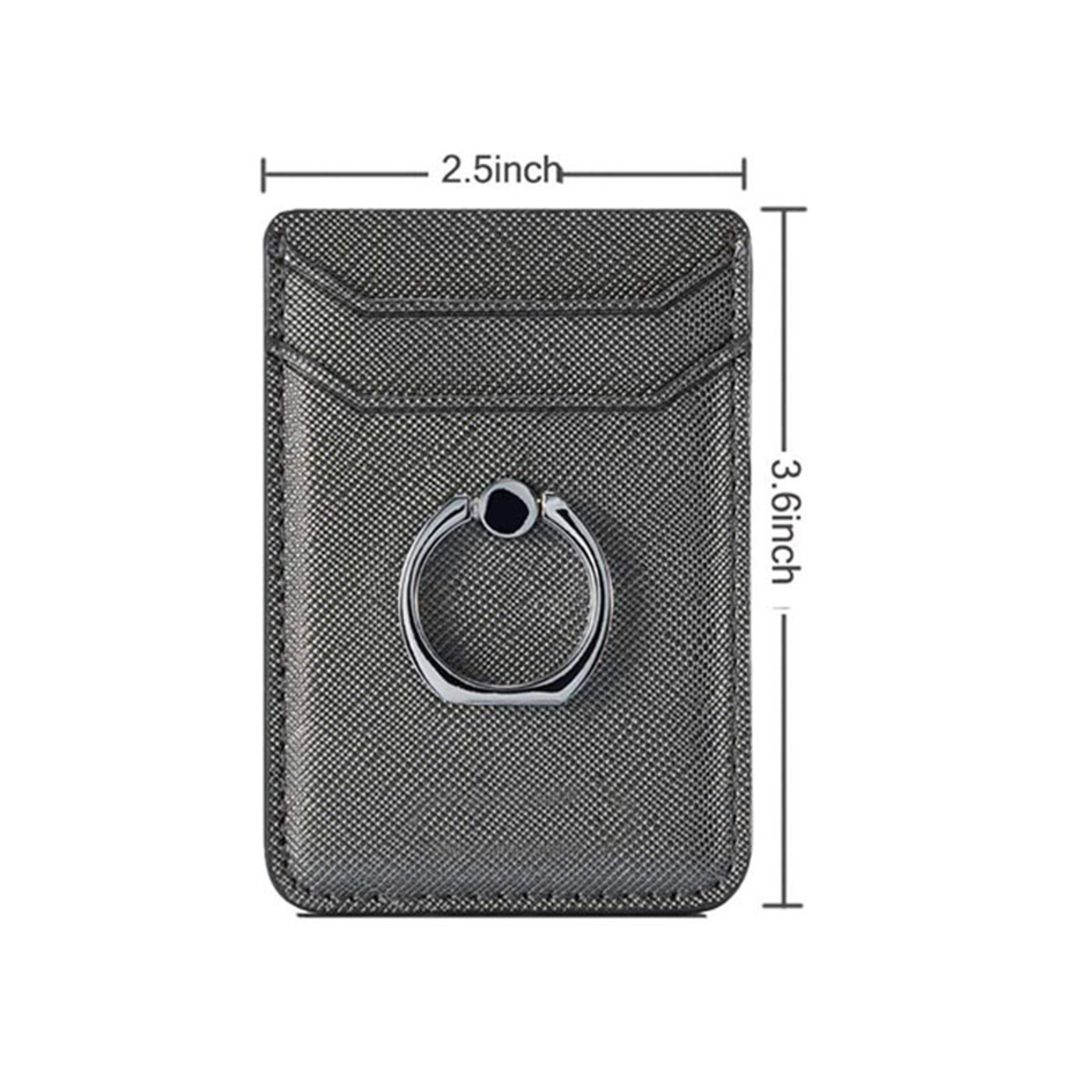Phone Stick On Credit Card Holder With Ring4