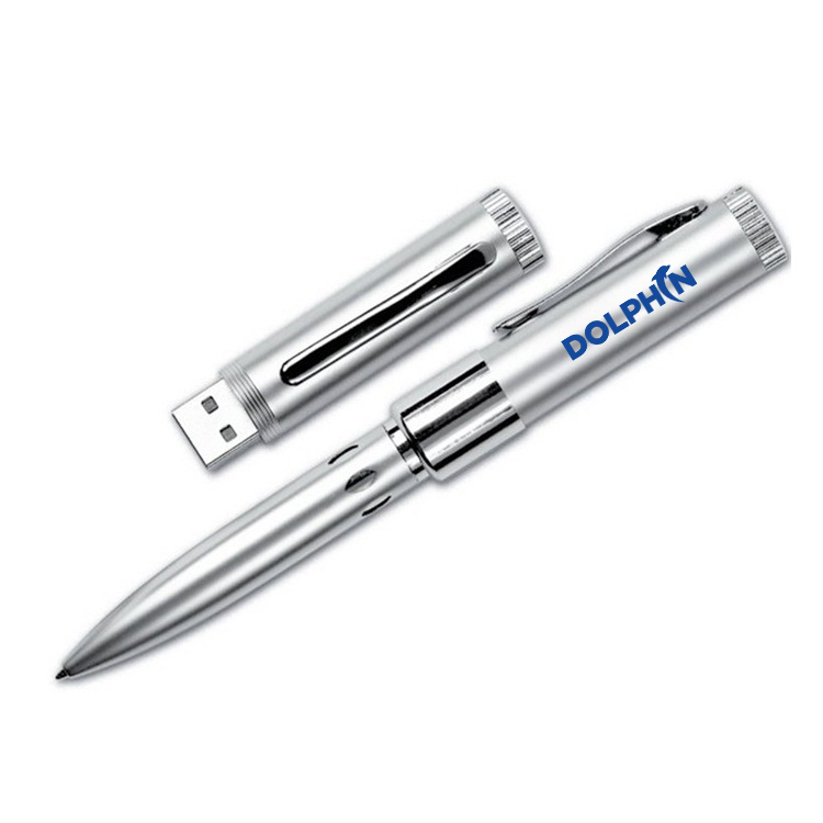Multifunctional 2-in-1 USB Pen