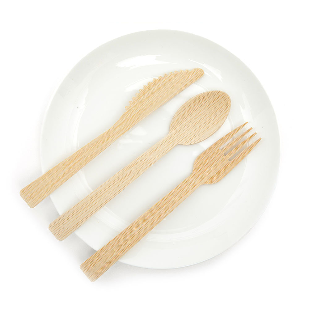 Eco-Friendly Bamboo Utensil Set