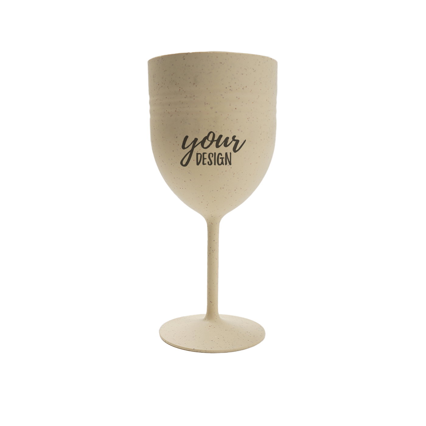 Personalized Wheat Straw Wine Glass1