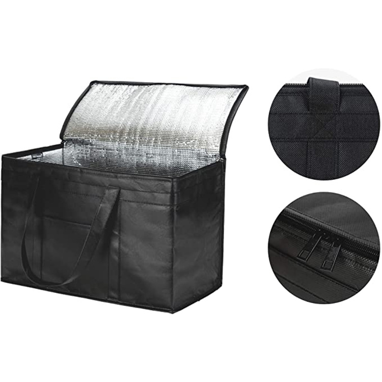 Custom Non Woven Food Delivery Insulated Bag 2