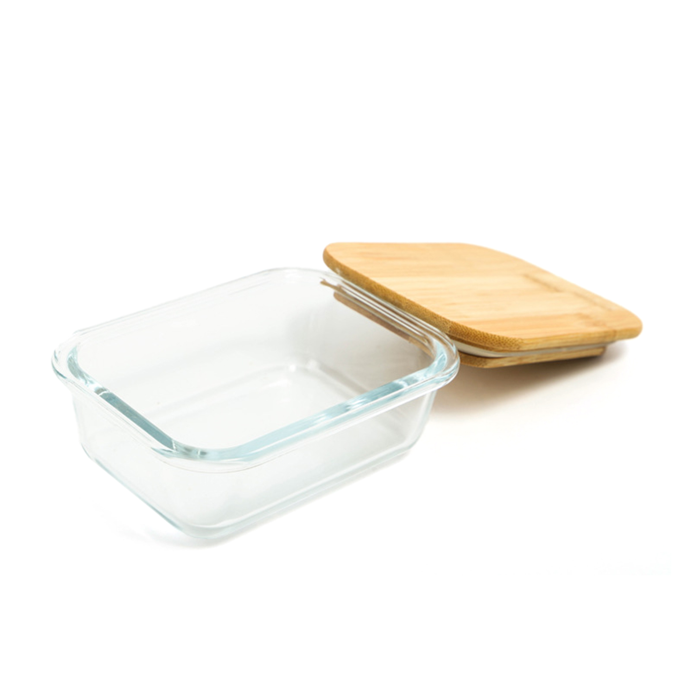 Glass Lunch Box With Bamoo Lid2