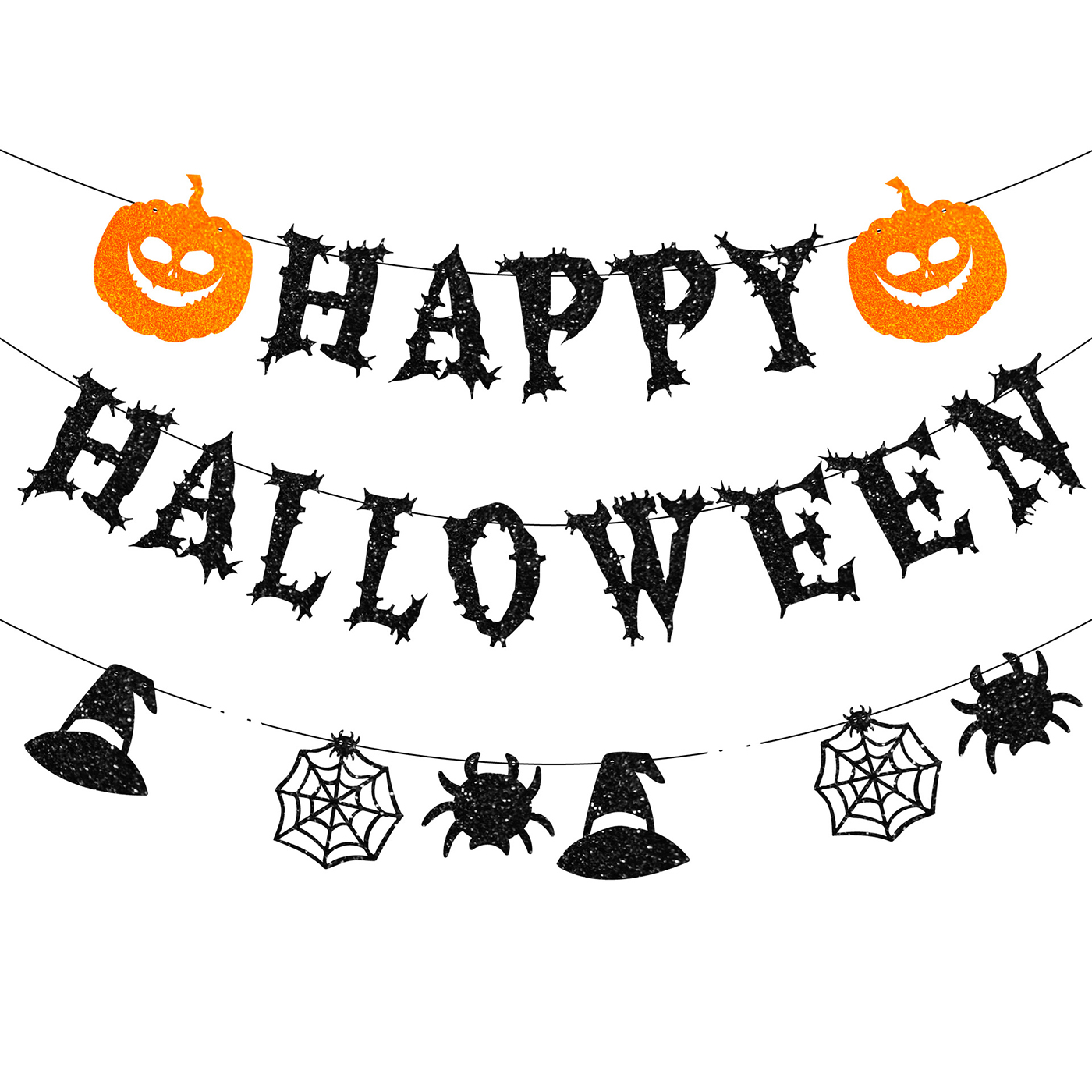 Personalised Halloween Decor Banner 