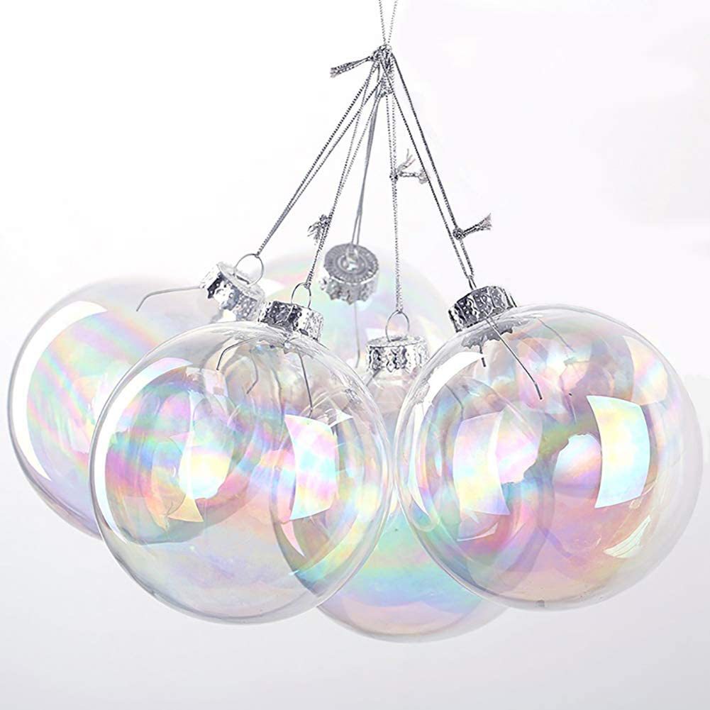 Clear Plastic Ornaments Balls