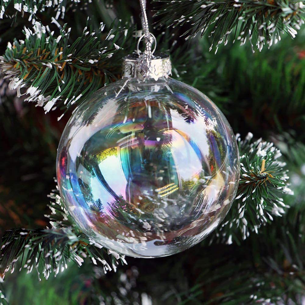 Clear Plastic Ornaments Balls1