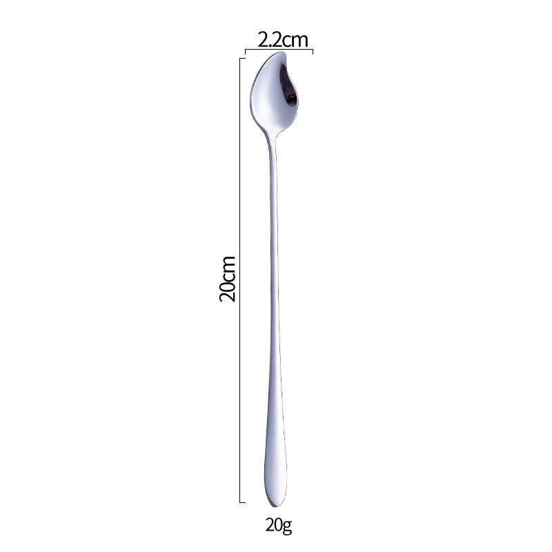 Stainless Steel Bar Cocktail Mixing Spoon1