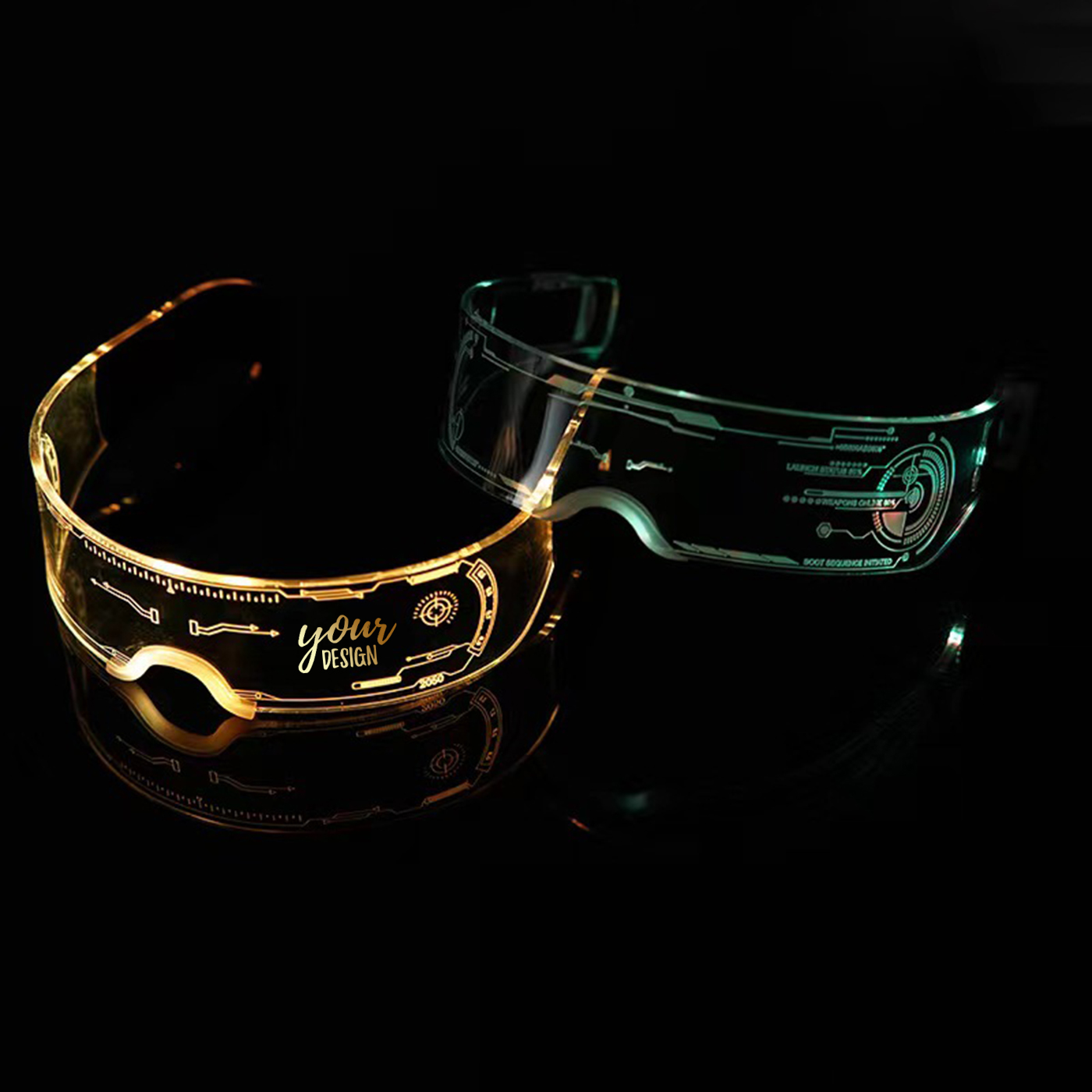 Glow In The Dark Party Glasses1