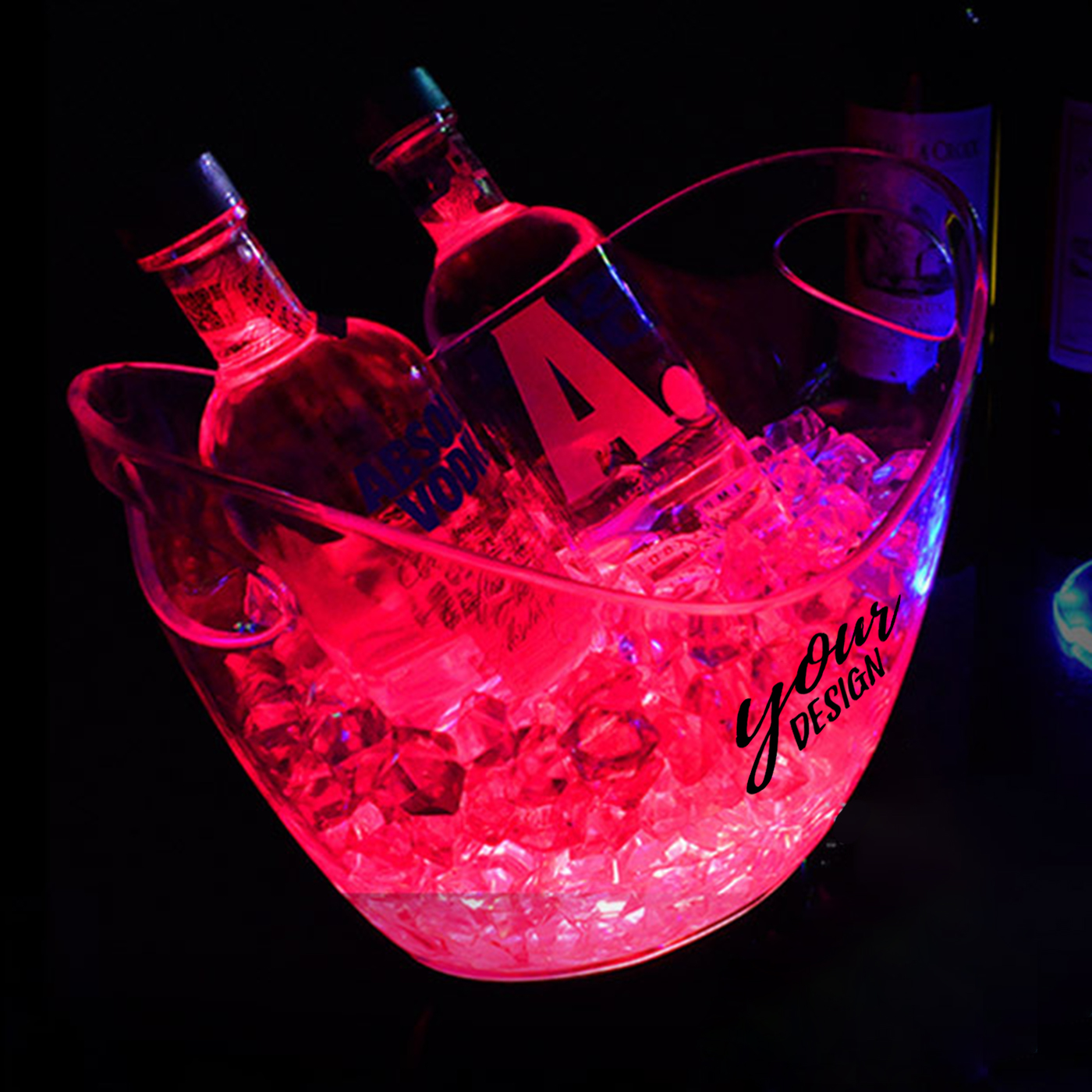 &nbsp;LED Light Beer Buckets1