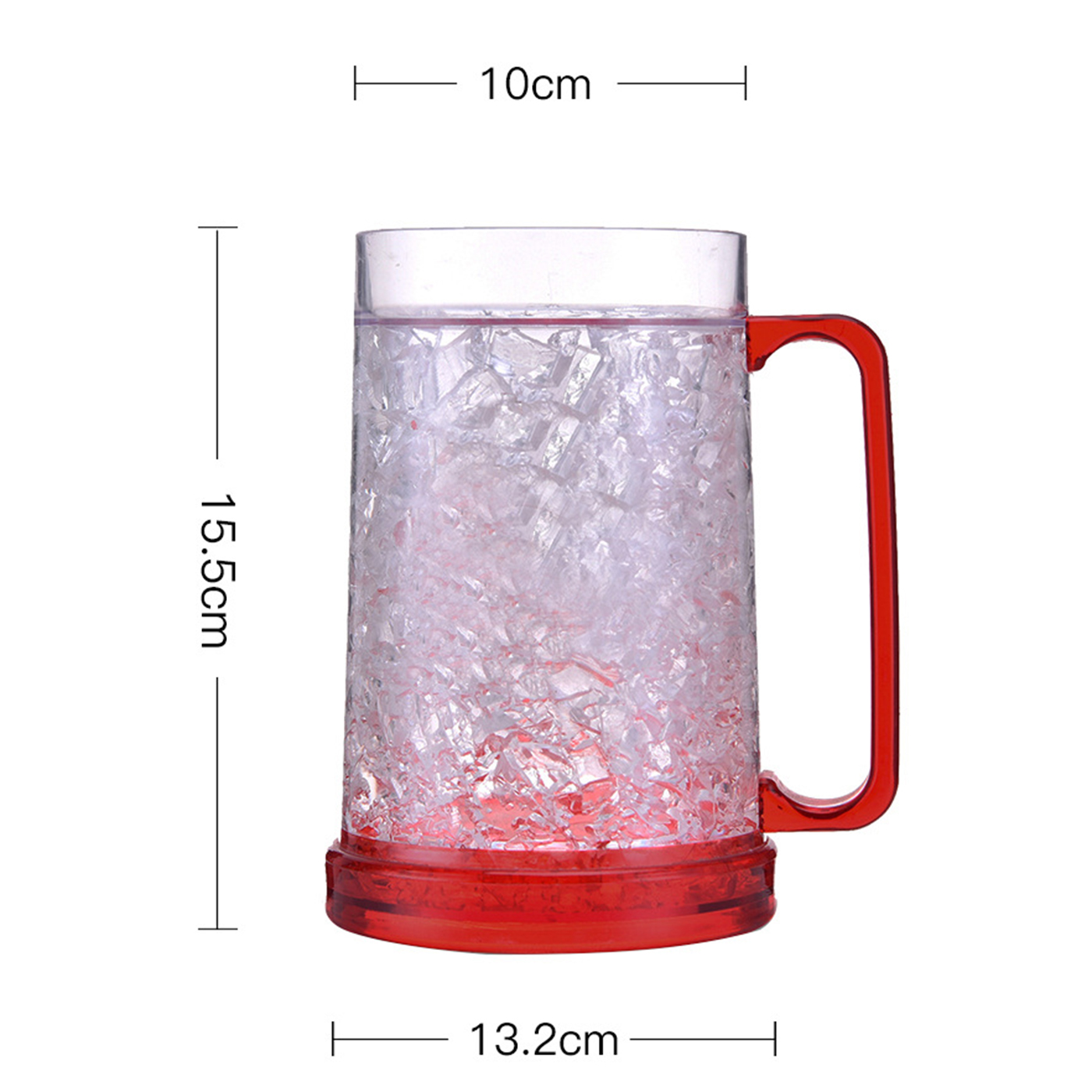 Double Wall Gel Frosty Freezer Ice Mugs2