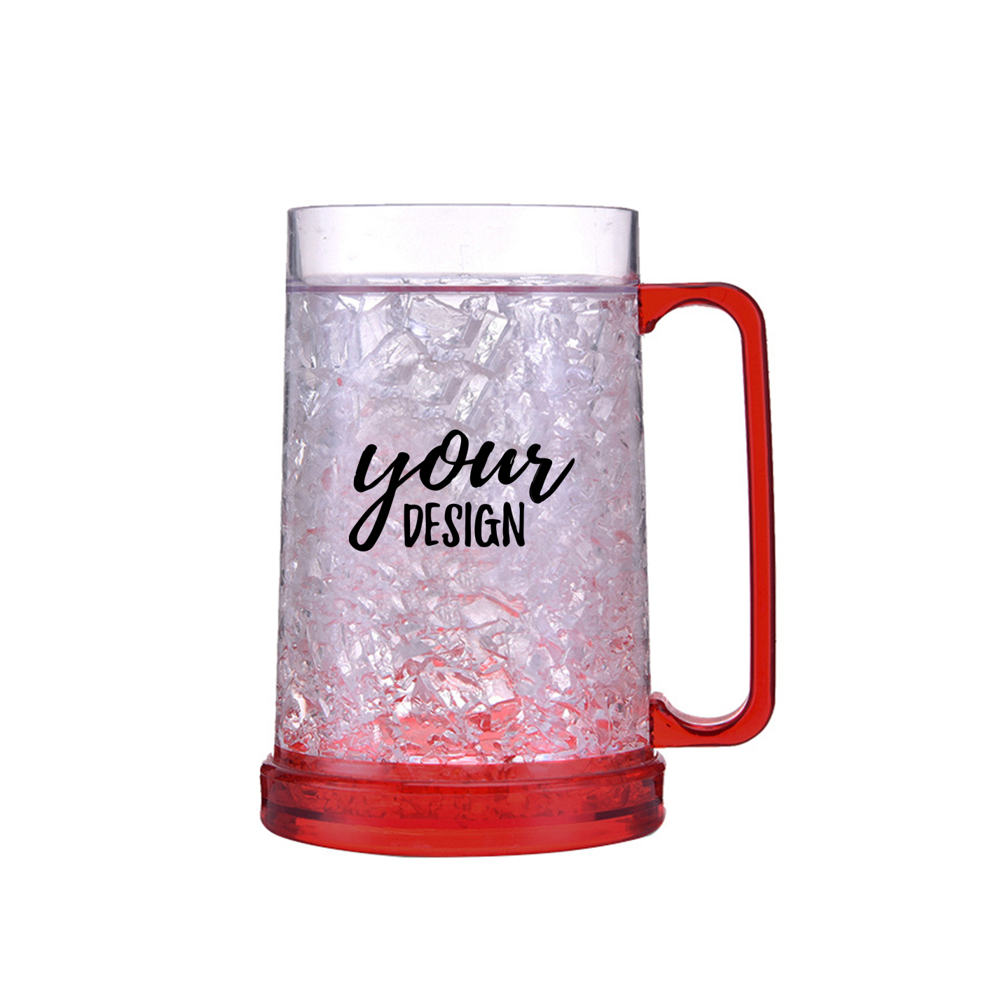 Double Wall Gel Frosty Freezer Ice Mugs1