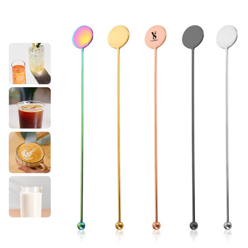 Stainless Steel Bar Cocktail Shaker Spoon
