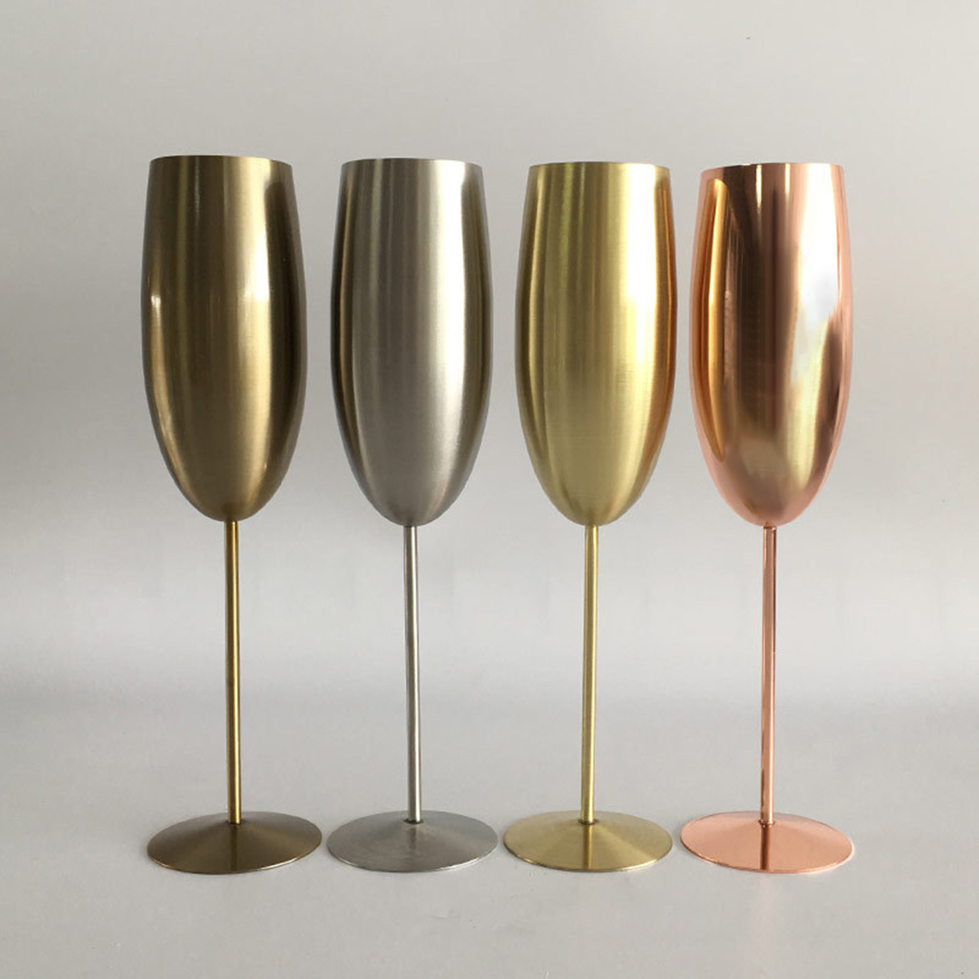 200ml Metal Champagne Glass