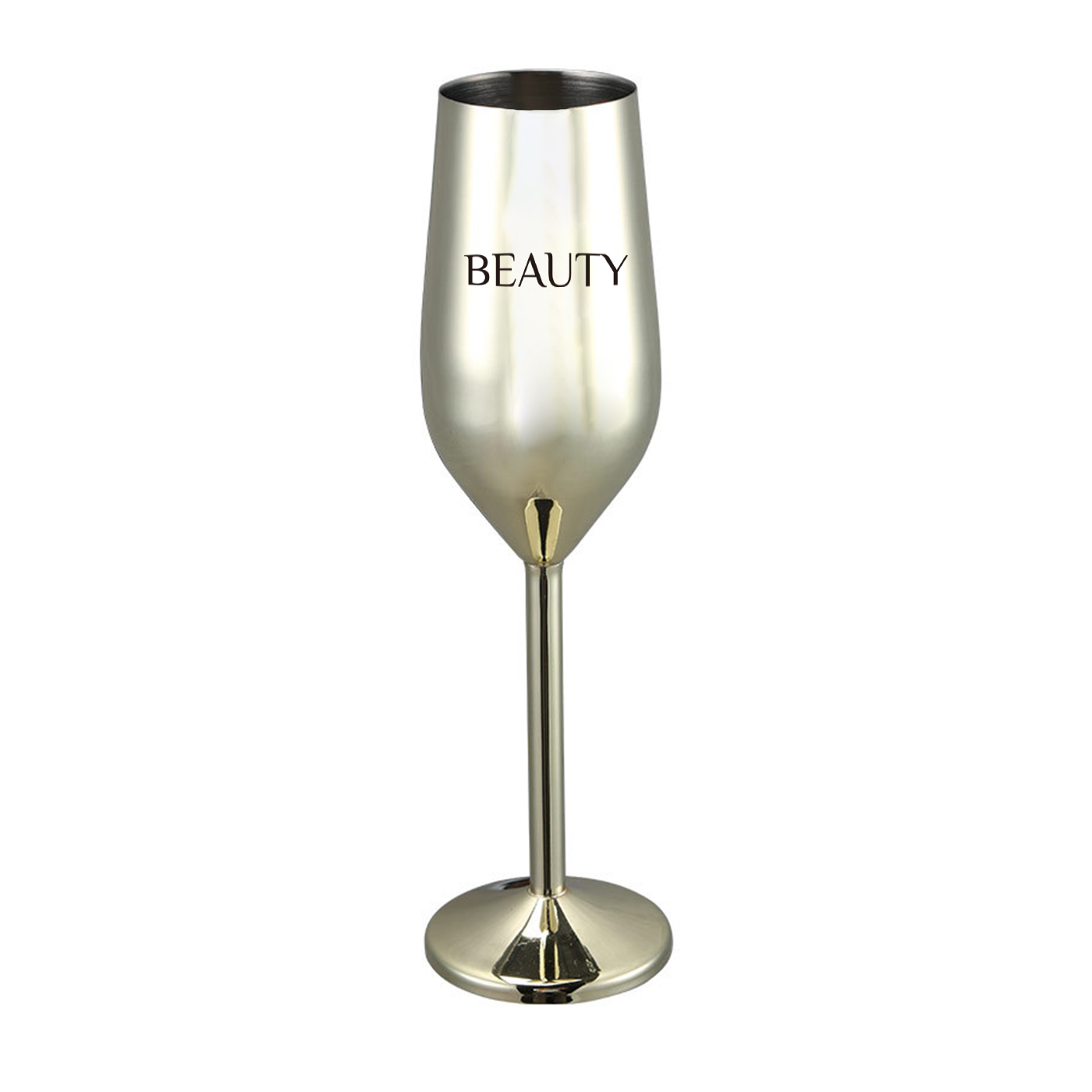 250ml Stainless Steel Champagne Glass