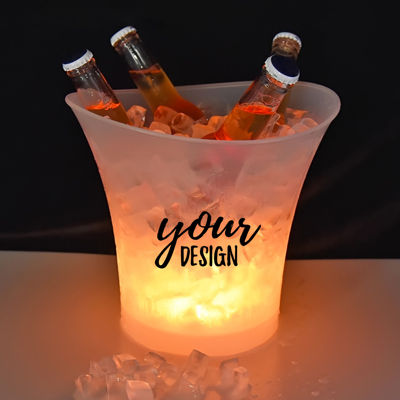 Glowing LED Ice Bucket
