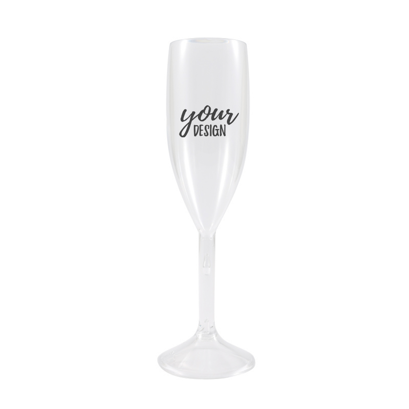 170ml Plastic Champagne Glass1