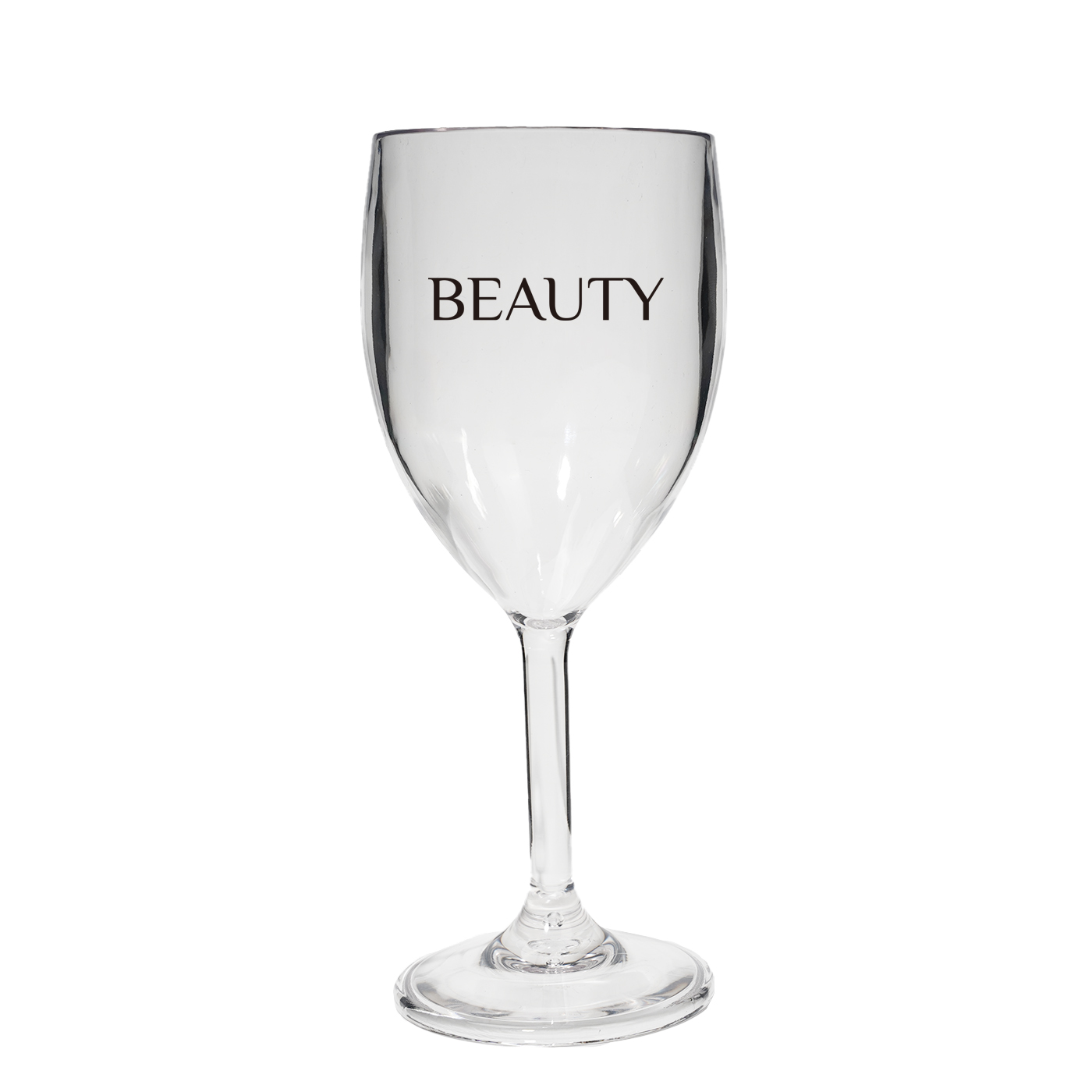 Personalized 10 oz. PC Plastic Wine Glass1