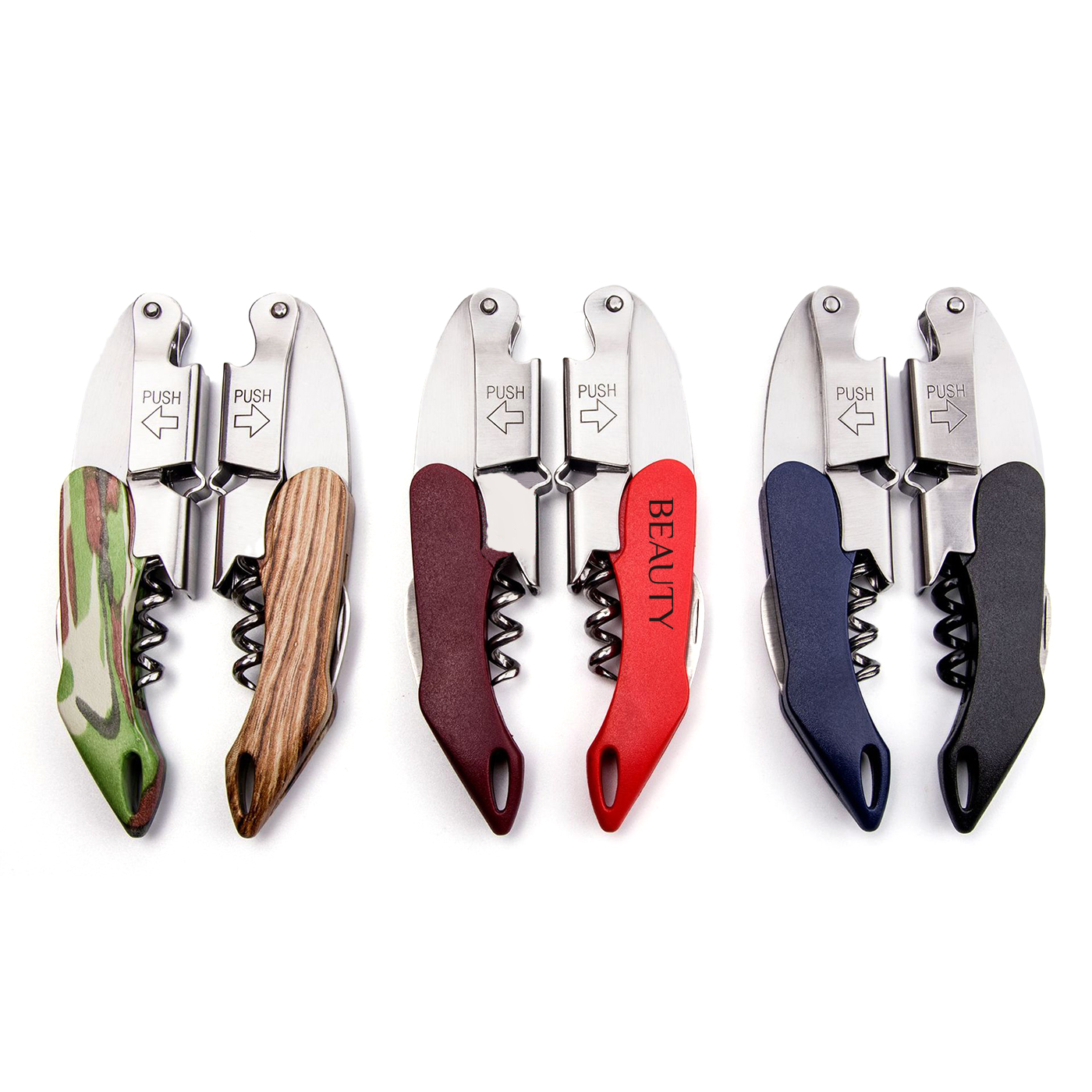 Stainless Steel Corkscrew Wine Opener