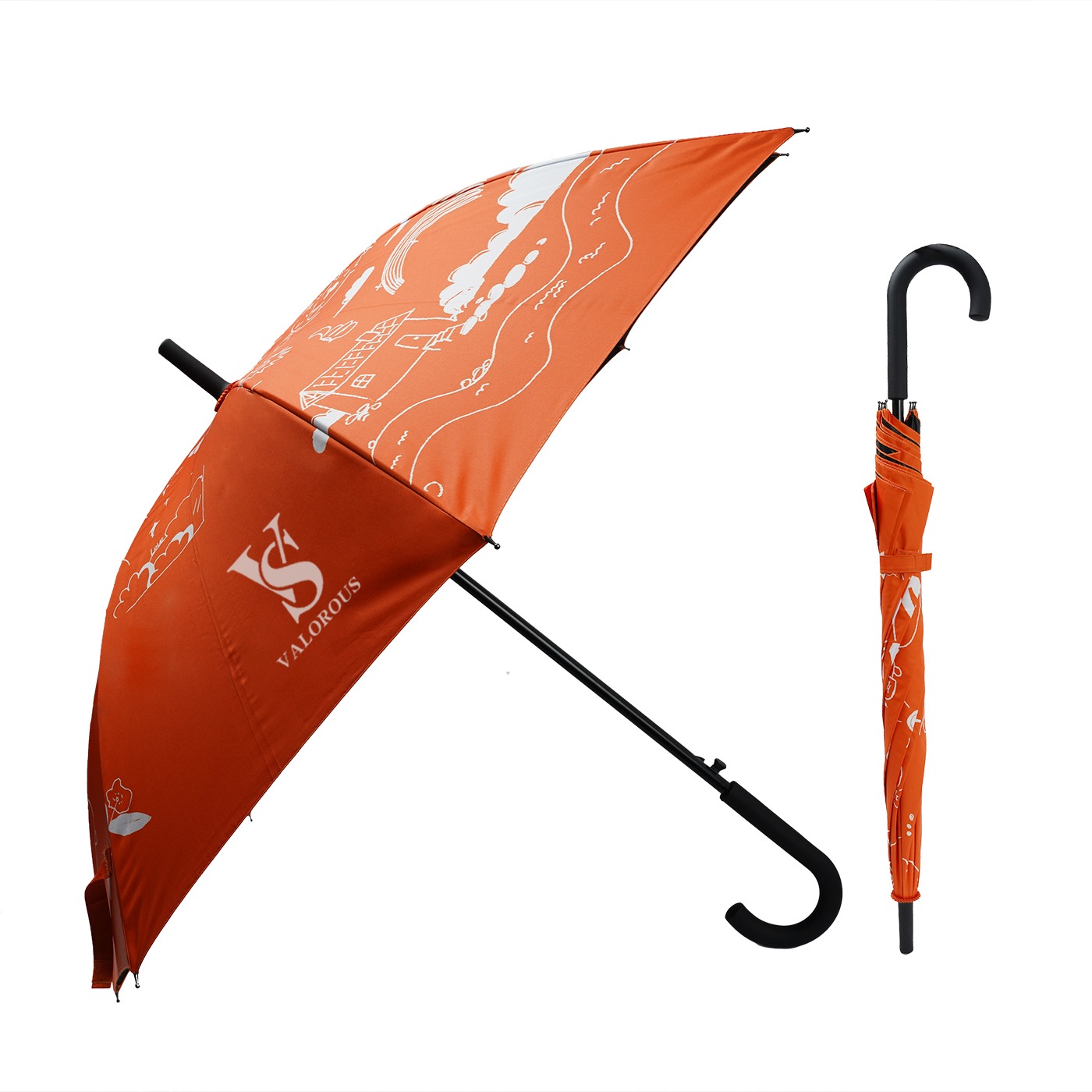 Windproof Travel Umbrellas 