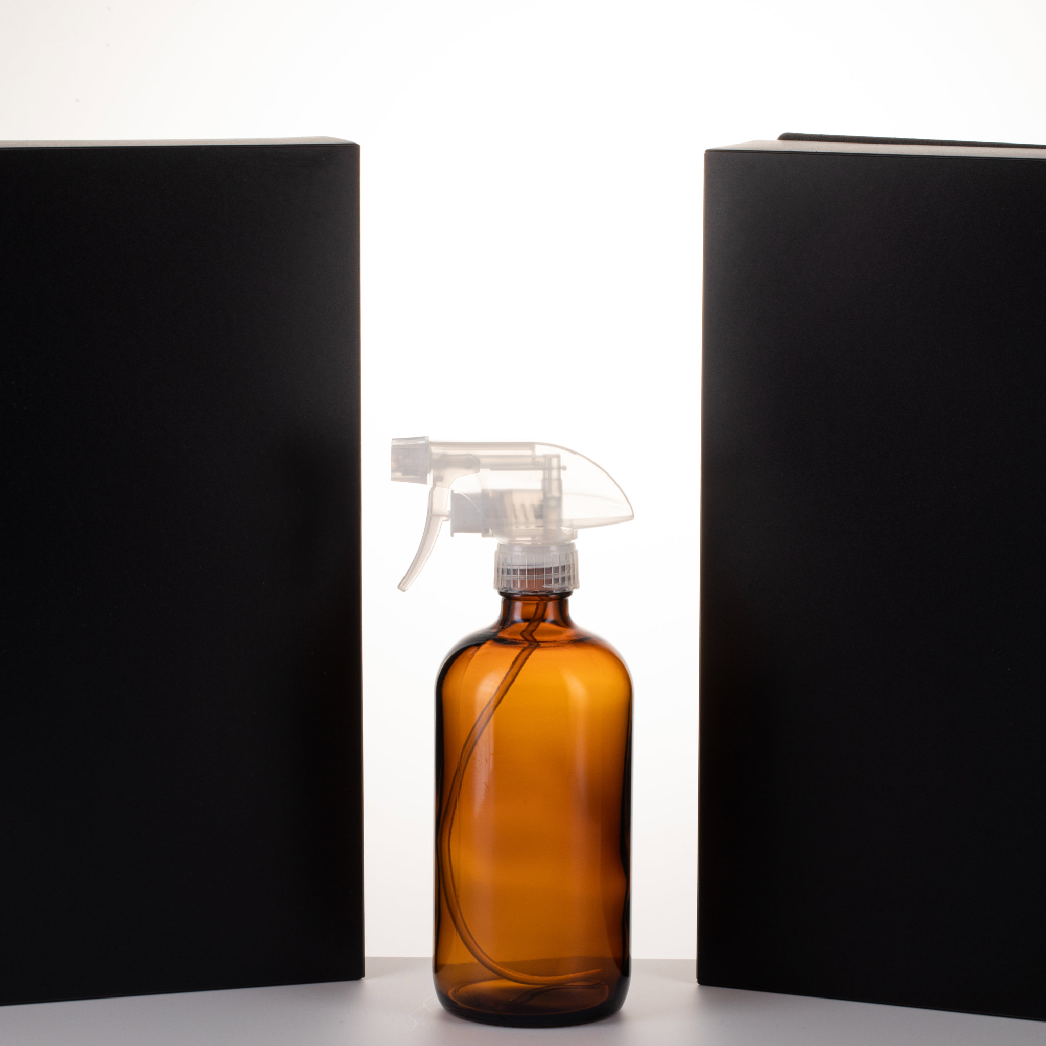 Custom Amber Glass Spray Bottle2