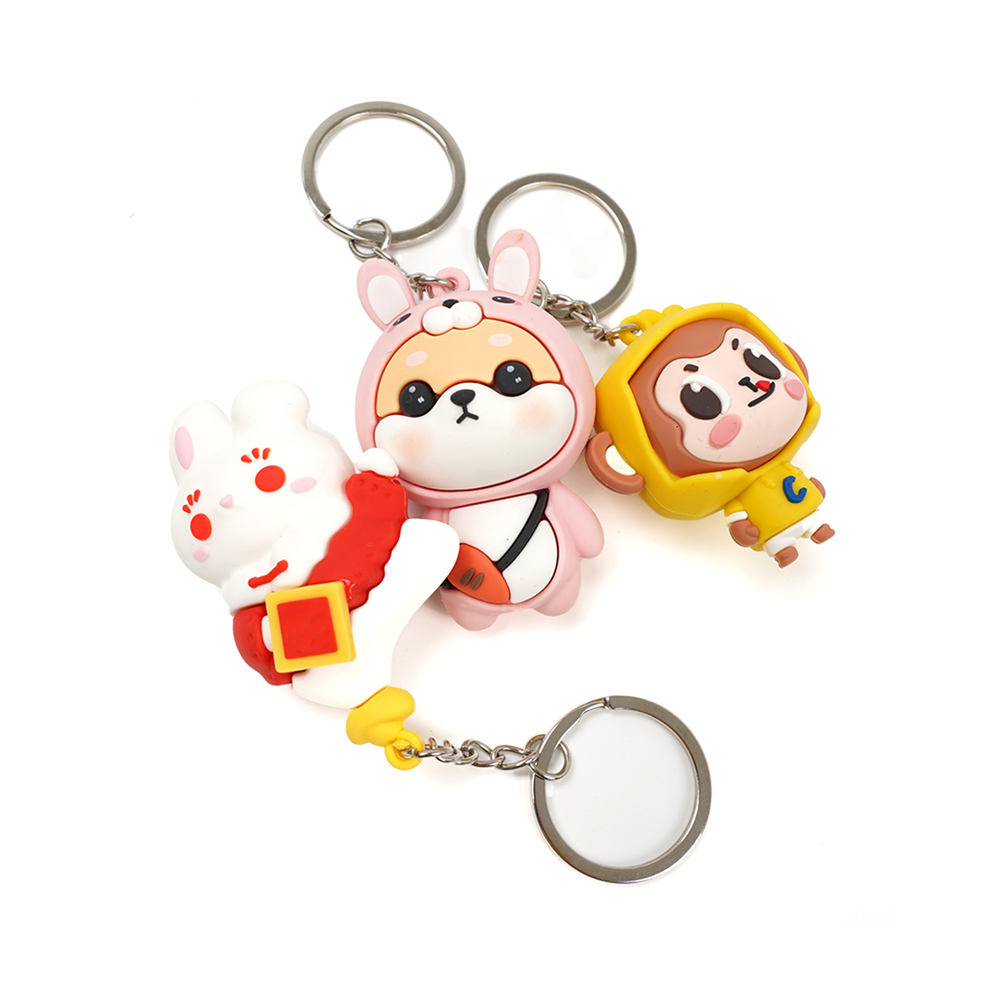 Custom Rubber Soft PVC Keychain1
