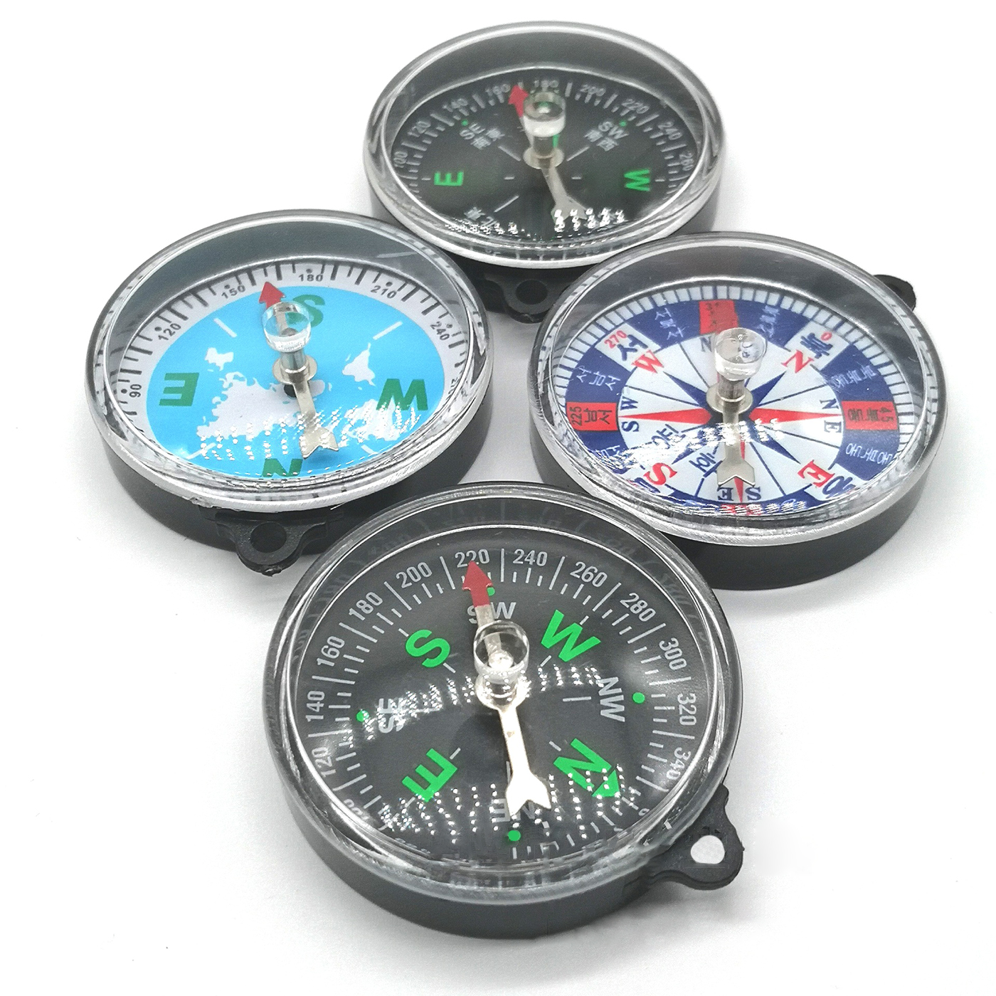 Mini Traveling Compass Keychain 2