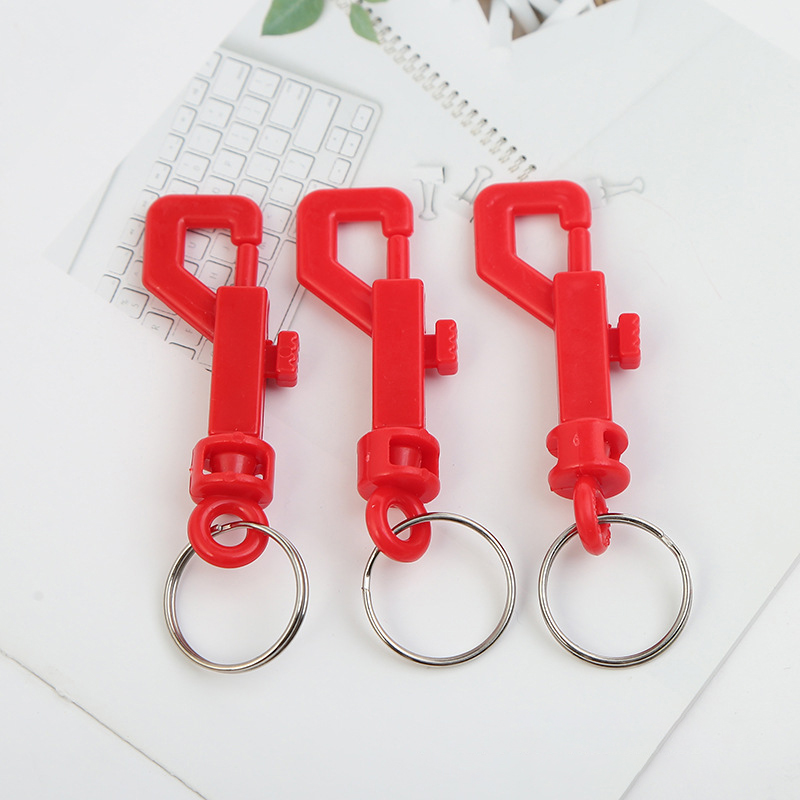 Plastic Key Ring Snap Hook3
