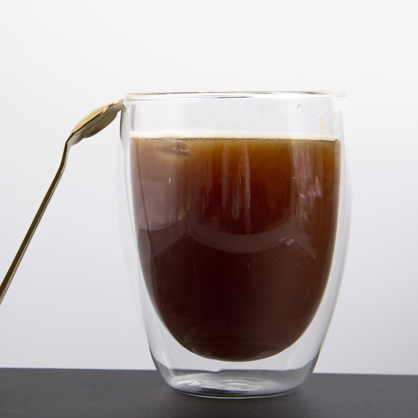 Custom Clear Double-Layer Glass Coffee Cup3