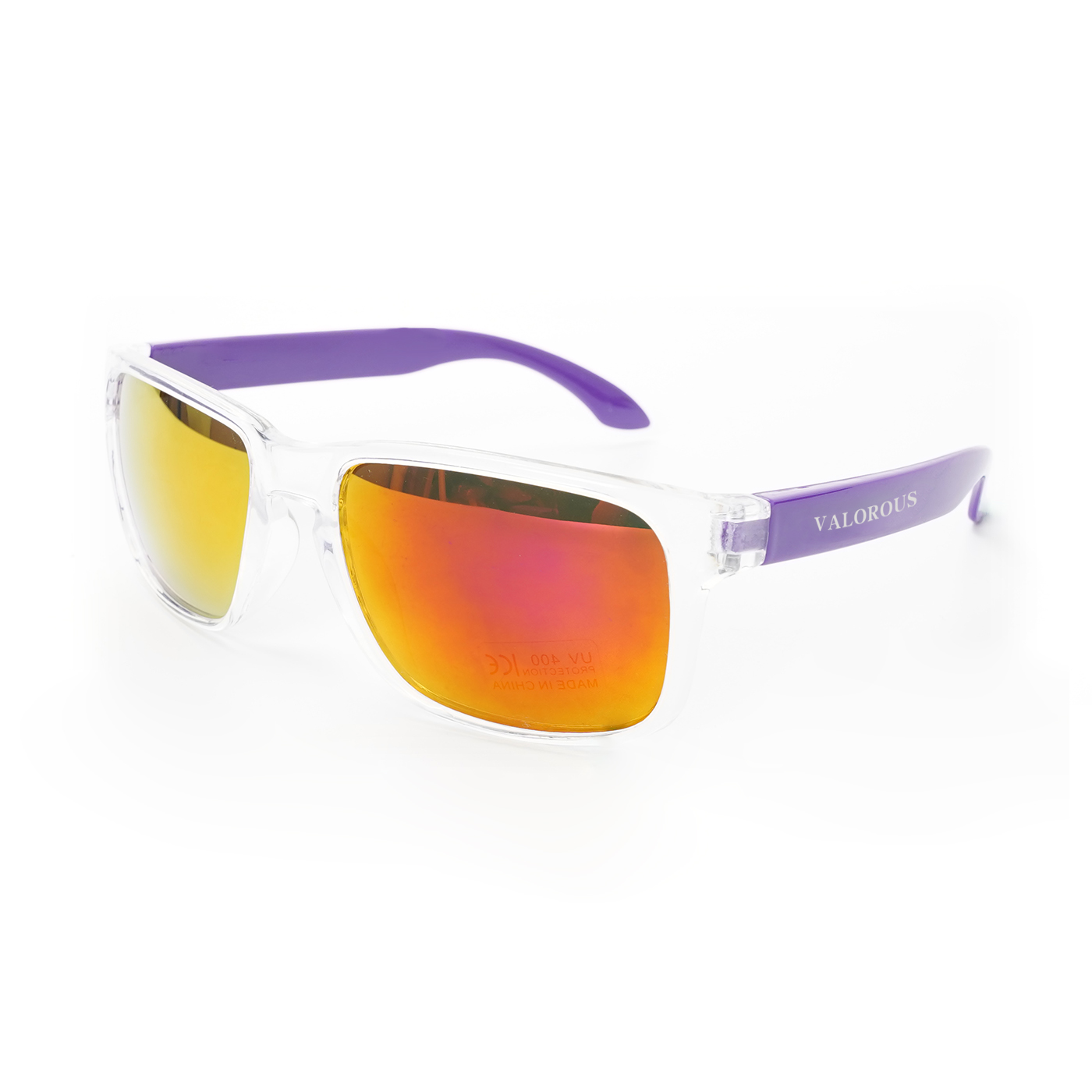 Crystalline Mirrored Malibu Sunglasses