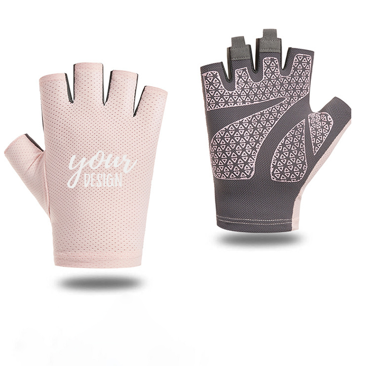 Climbing Hiking Half Finger Gloves1